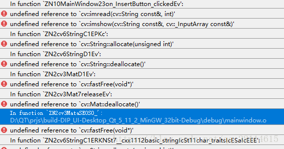 关于QT下配置OpenCV3.4.0后出现 error: undefined reference to ‘cv::xxx‘的问题及解决方案，直接使用编译好的opencv库