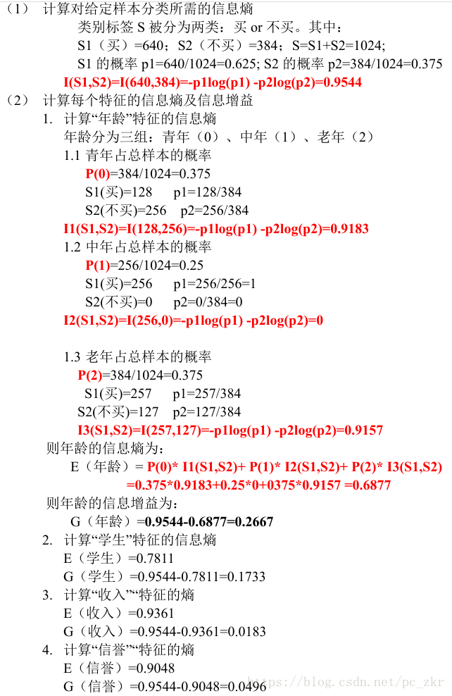 信息熵和信息增益