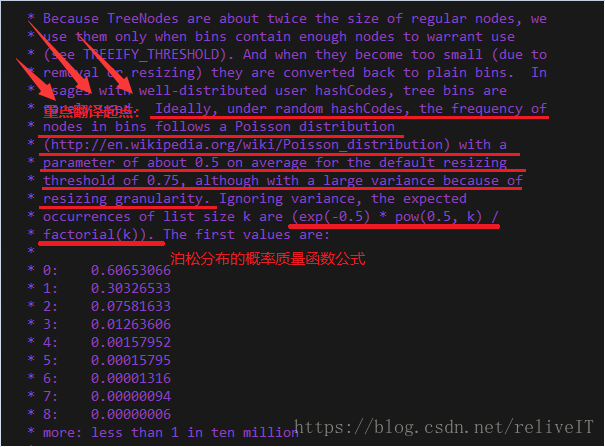 HashMap defaultLoadFactor = 0.75和泊松分布没有关系