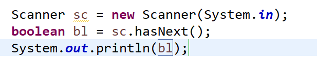 Java中Scanner对象中hasNext()与next()方法浅析