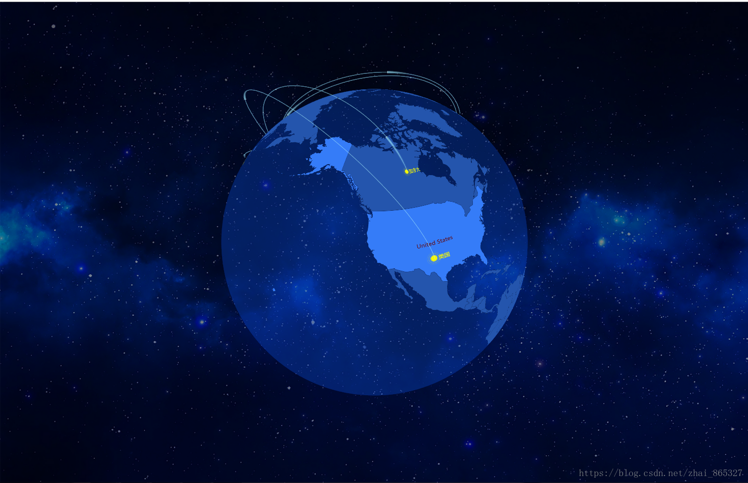 Echarts 3d Earth实时攻击线路图 暴暴君 Csdn博客