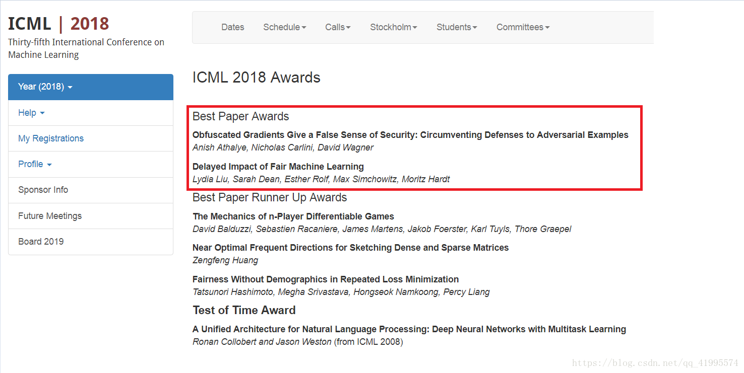 【教程】如何在ICML上查找历年best paper_icml best paperCSDN博客