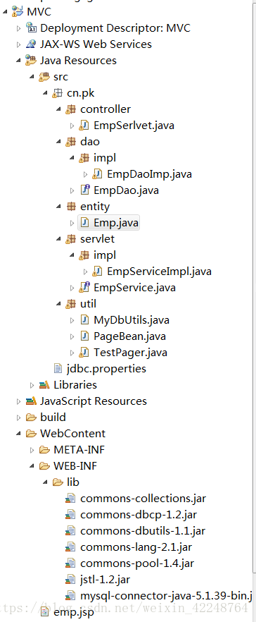 How the MVC framework implements paging query of database data