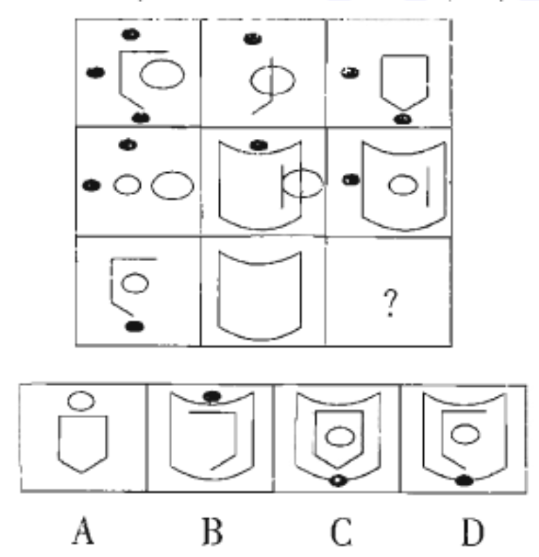 图形推理选择题_图形逻辑题解题技巧