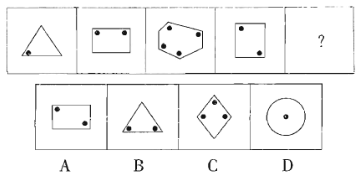 图形推理选择题_图形逻辑题解题技巧
