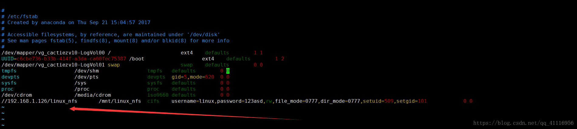 Linux mount cifs нет прав на запись