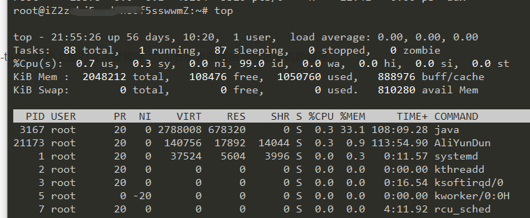 Linux中查看进程状态信息