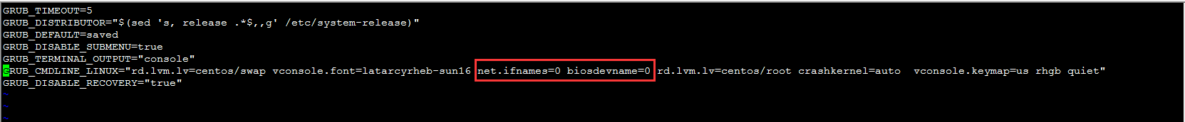 centos7 VMware workstation 10 添加多网卡及重命名为ethx（eth0，eth1失败）(还想再添加网卡eth1???)